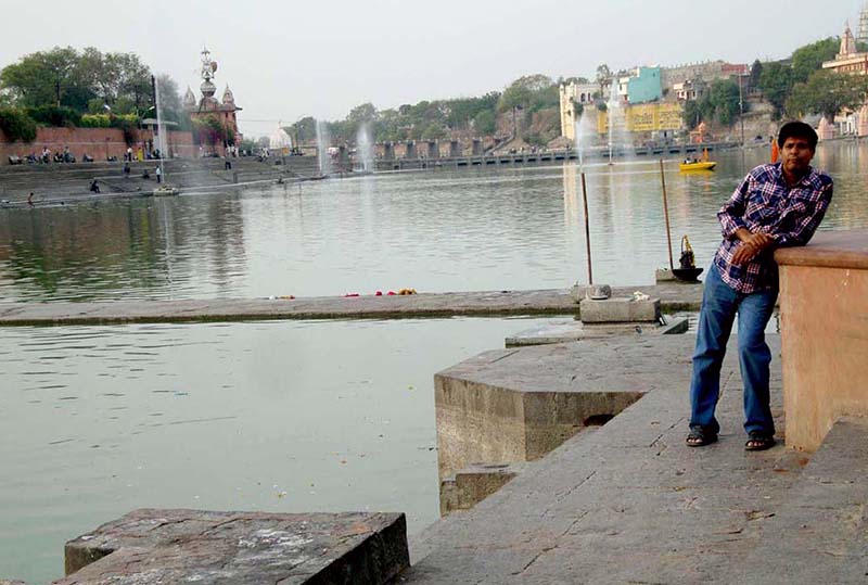 Kshipra River bank in Ujjain