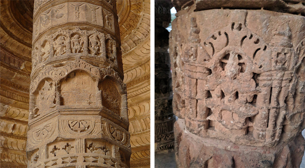 Dhai Din Ka Jhopra a Saraswati Temple ruins at Ajmer in Rajasthan