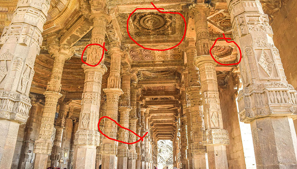 Dhai-Din-Ka-Jhopra-a-Hindu-Temple-at-Ajmer-in-Rajasthan