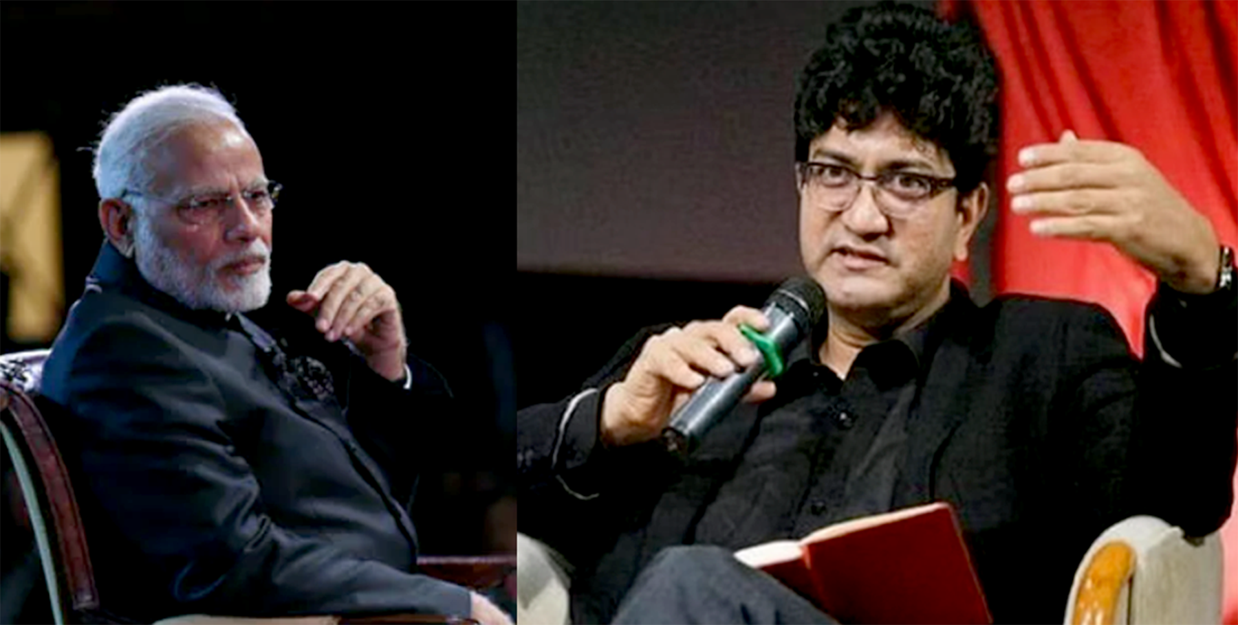 Prasun Joshi with Narendra Modi PM