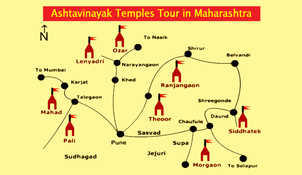 Ashtavinayak Temples Tour in Maharashtra
