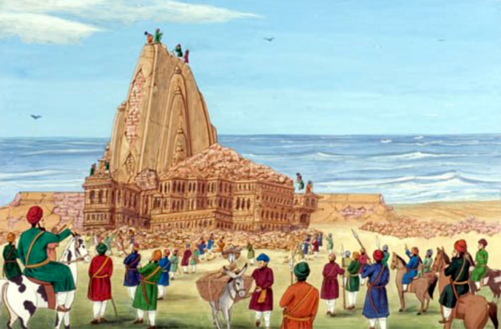 Aurangzeb attacks on Somnath temples