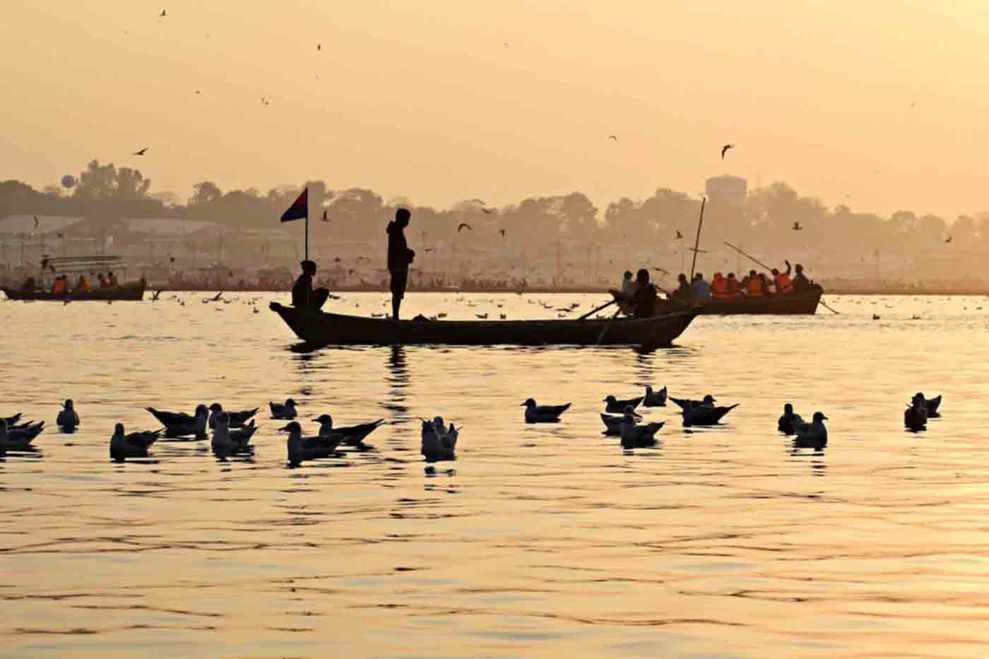 Saryu river in Ayodhya