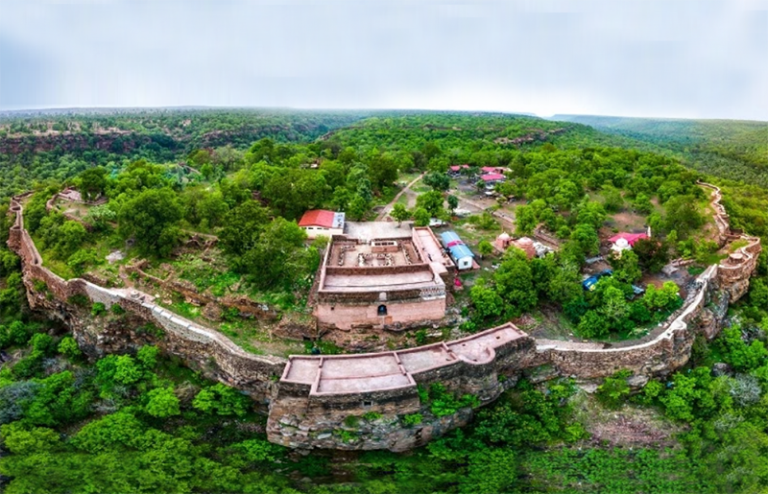 Hinglajgarh fort Aerial View