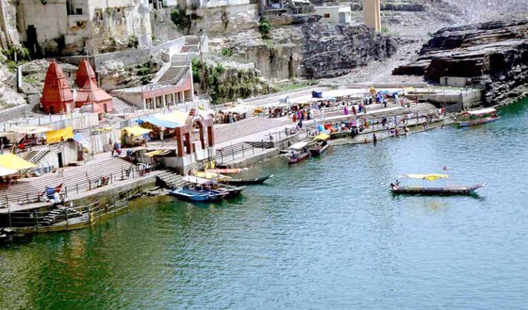 NARMADA RIVER IN OMKARESHWAR OF MP