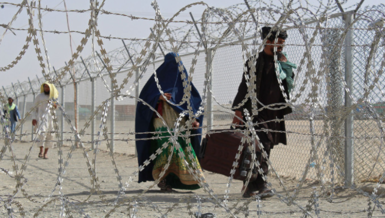 Afghanistan and Pakistan border