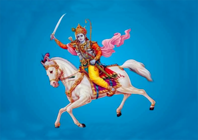 Kalki Avtar Bhagwan Vishnu in Sambhal