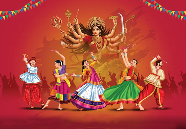 Navratri Festival and Celebration in Indian