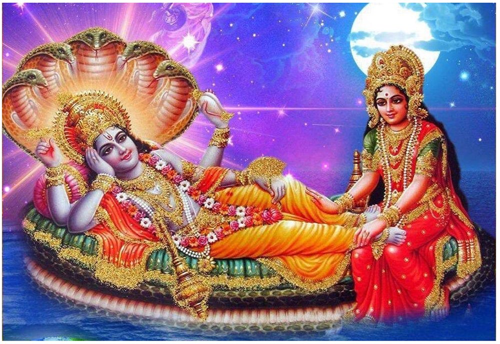 VISHNU JI & MATA LAXMI JI
