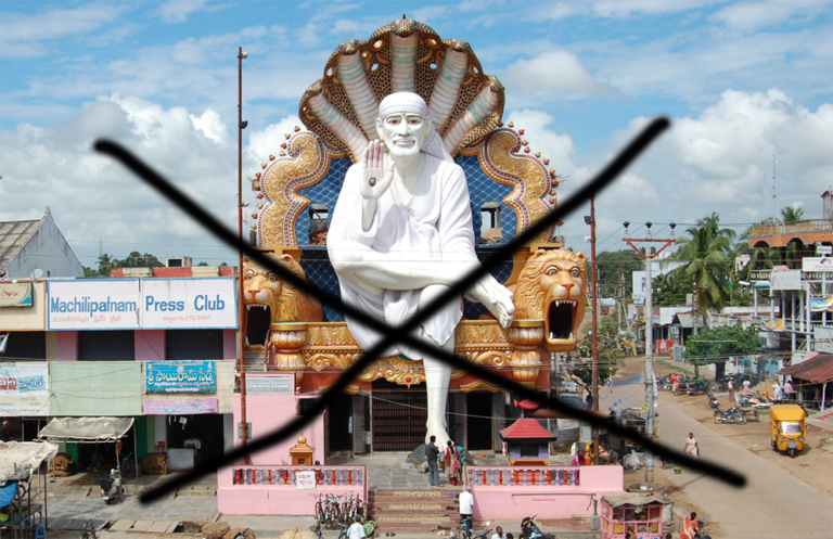 Uproot Sai Baba from Hindu temples