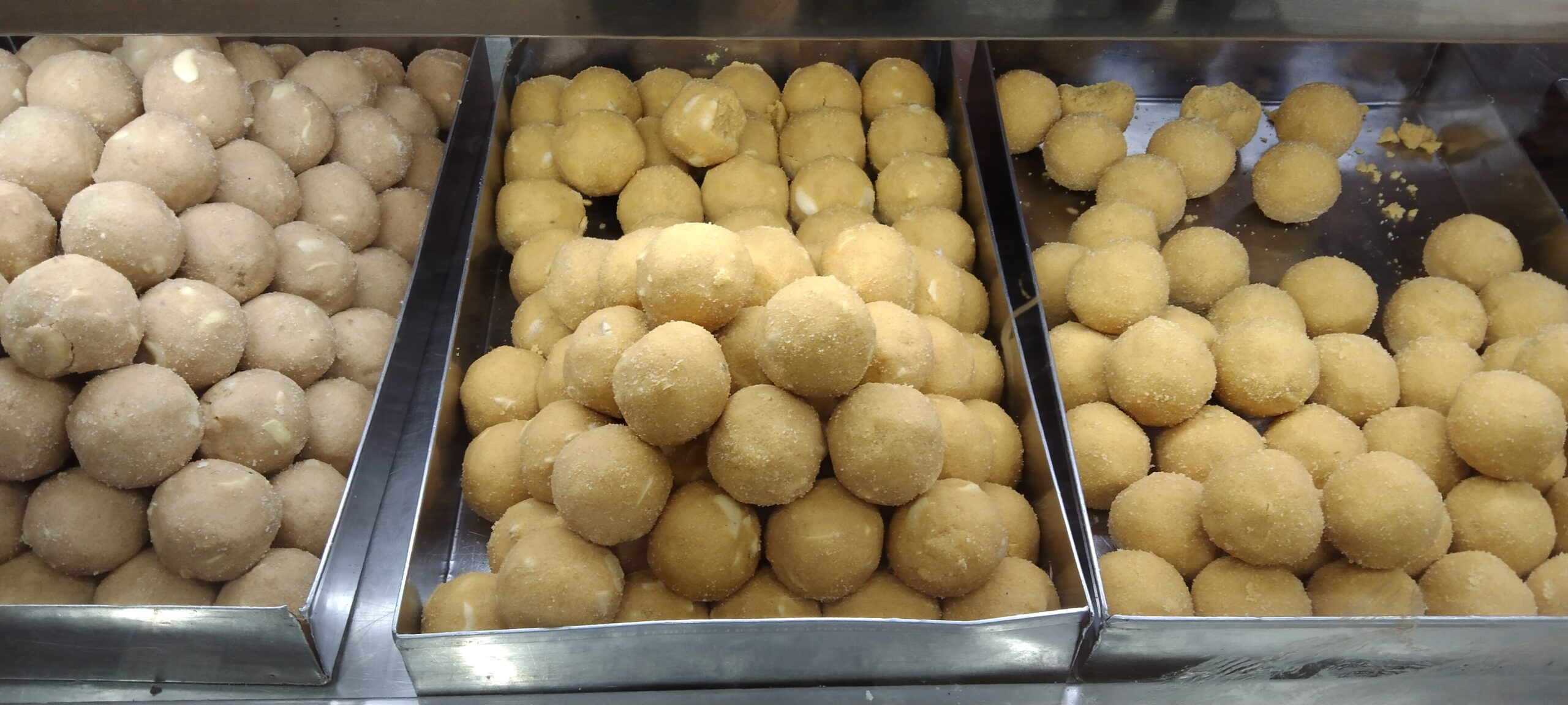 Indian Sweets in shop