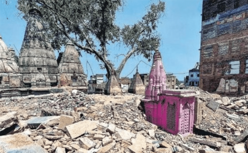 Kashi Vishwanath Corridor and some famous & historical Hindu Temple ruins