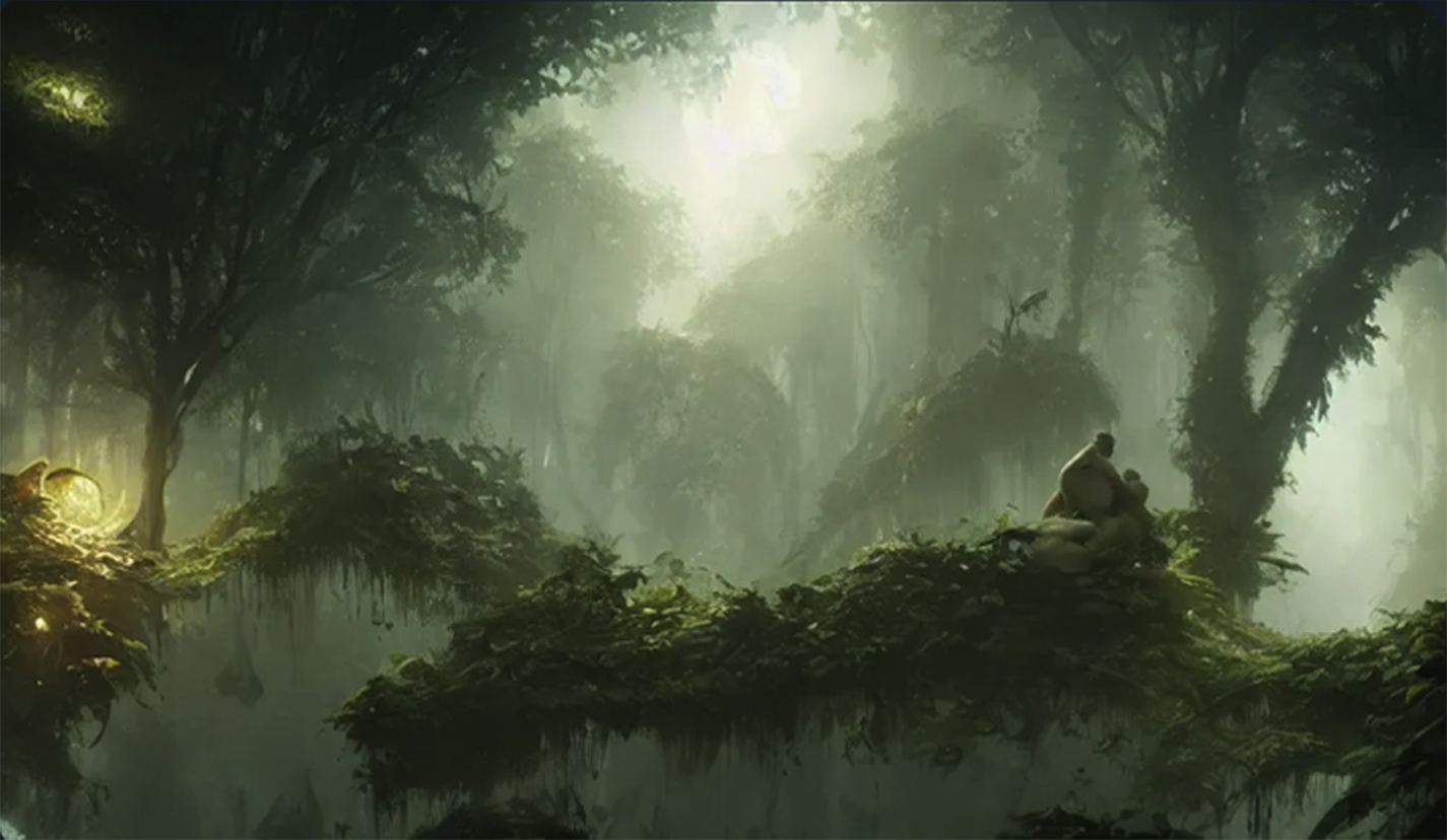 Aliens in the Amazon forests