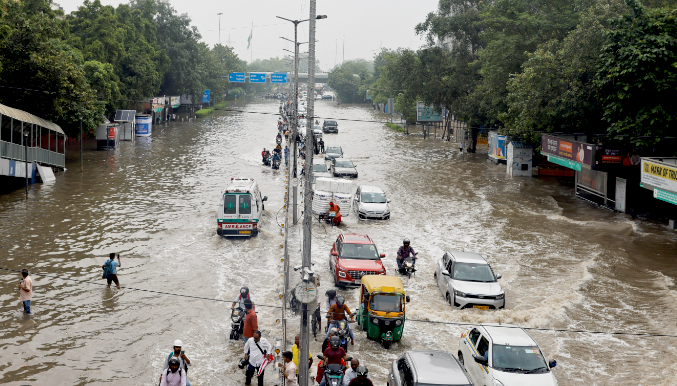 Flood in Delhi ITO