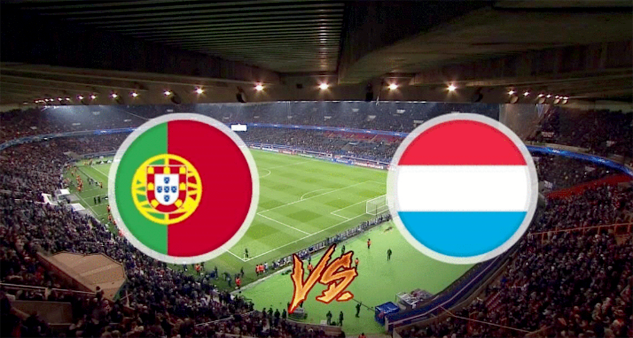 UEFA Euro qualifier between Portugal and Luxembourg in Hindi