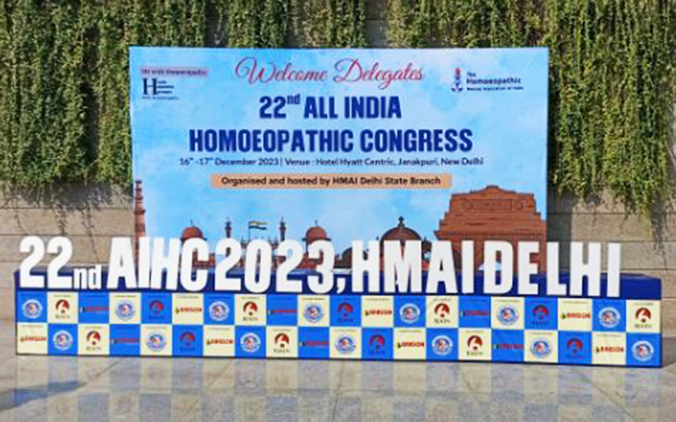 All India 22nd Homoeopathy Conference 2023 in Delhi