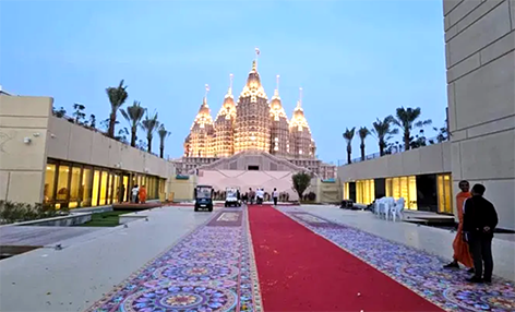 Hindu temple in the UAE 2