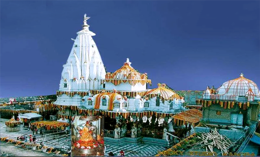 Shaktipeeth Bajreshwari Devi Temple Kangra Himachal Pradesh