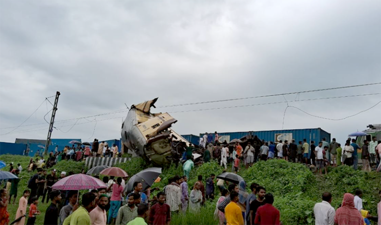 Kanchenjunga Express hit by freight train near New Jalpaiguri