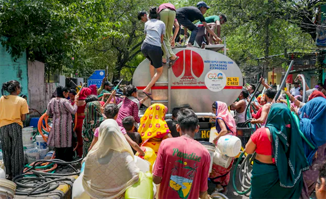 Water crisis in Delhi