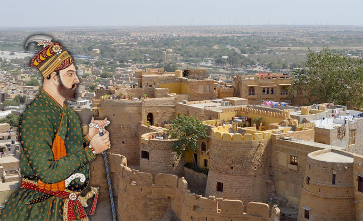 Jaisalmer Fort and Aamir Ali
