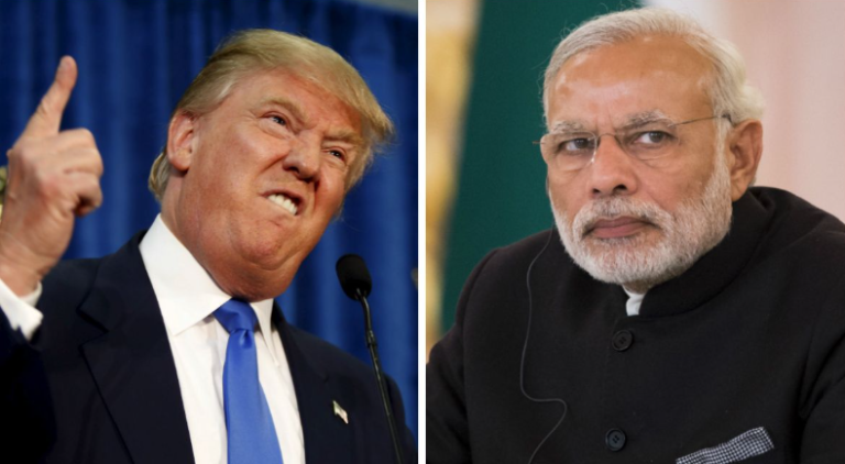 TRUMP VS MODI ON RASHTRVAAD