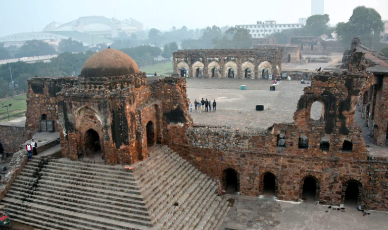 Firoz Shah Kotla fort Delhi history
