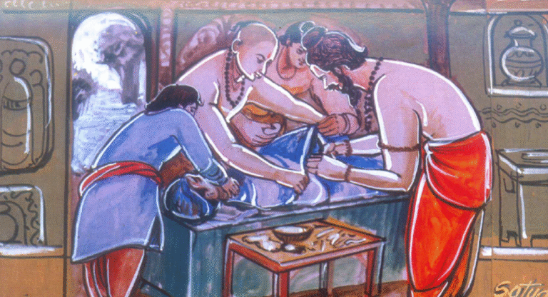 Susruta Samhita Sarirasthana An Old and Rare Book