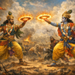 Battle between Paundraka and Lord Krishna