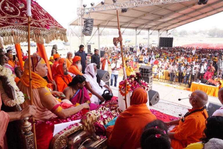 Sanatan Dharma is the resistance against injustice and unrighteousness saysJagadguru Shankaracharya swami avimukteshwaranand