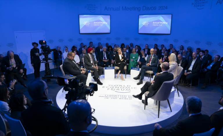 World Economic Forum meeting in Davos 2024
