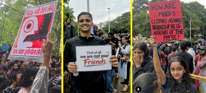 Students Protest at Jantar Mantar New Delhi-1